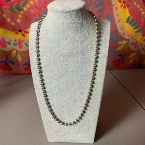 925 Italy Silver Necklace (1.1 oz) Unisex 9” Length